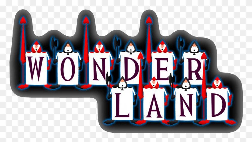 925x492 Wonderland Kingdom Hearts Wonderland, Text, Alphabet, Leisure Activities HD PNG Download