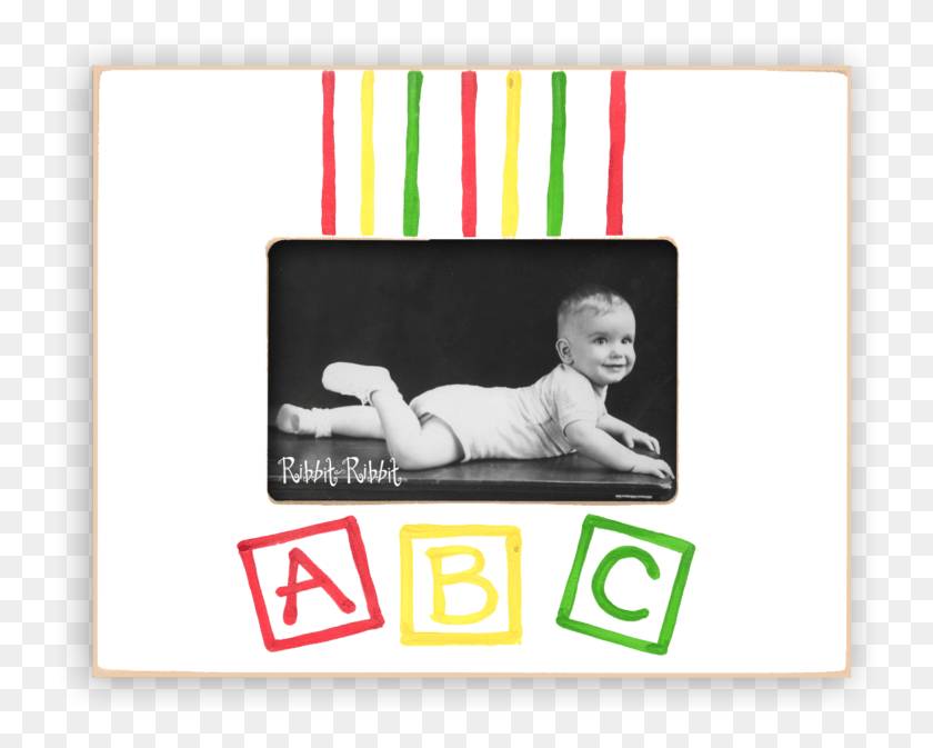 746x613 Wood Blocks Initials Picture Frame, Person, Human, Baby HD PNG Download