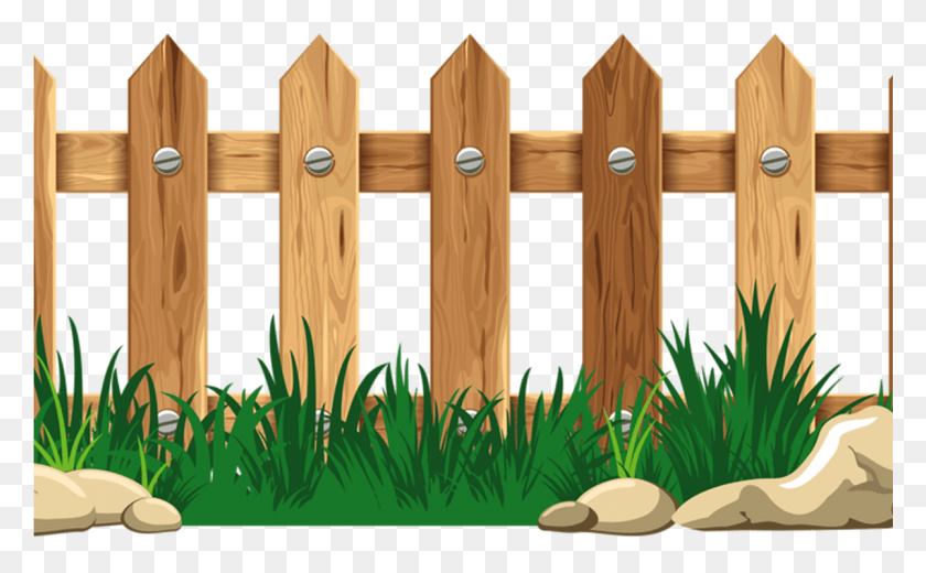 1201x709 Wood Border Graphic Wooden Thing With Grass Fence Clip Art, Picket HD PNG Download