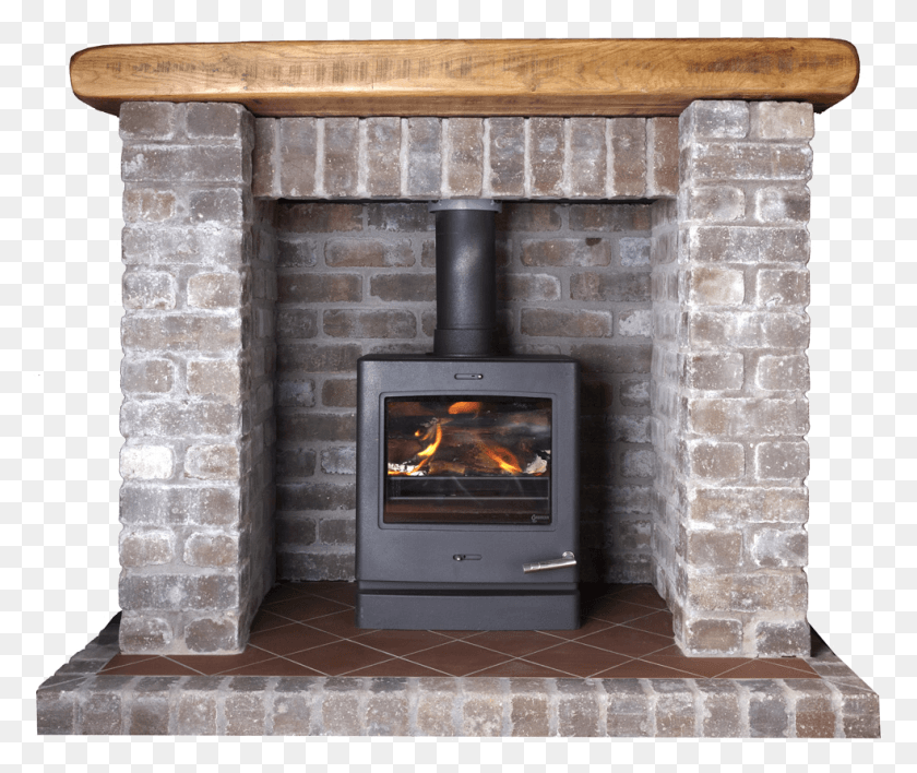 983x817 Wood Burning Stove, Indoors, Fireplace, Hearth HD PNG Download