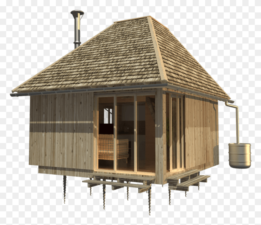 798x680 Wood Cabin Plans Aiko Clip Art Black And White Stock Wooden Cabin How To Build, Nature, Housing, Building HD PNG Download