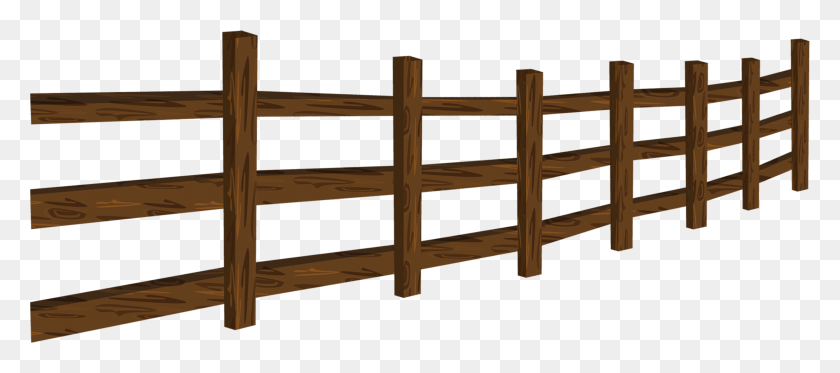 3185x1282 Wood Euclidean Icon, Fence, Guard Rail HD PNG Download