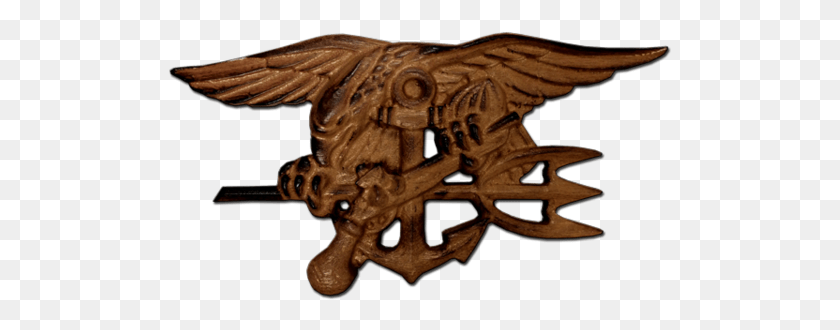 504x270 Wood Navy Seal Trident, Gun, Weapon, Weaponry HD PNG Download