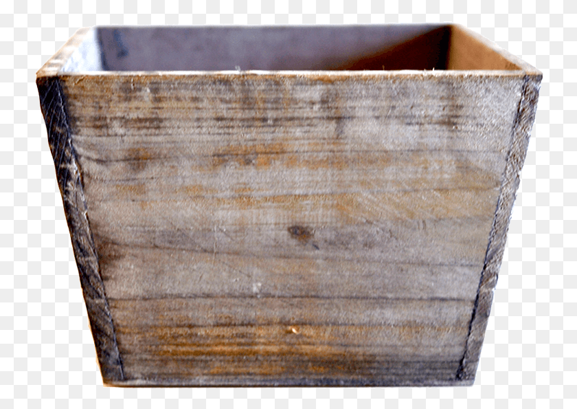742x535 Wood Planter Plywood, Rug, Box, Crate HD PNG Download