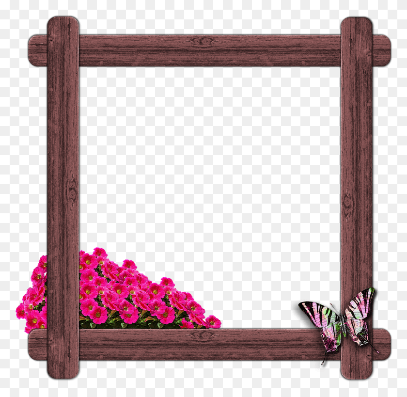 1253x1220 Деревянная Оконная Рама Butterfly Image Wings Warmer Scentsy, Дизайн Интерьера, В Помещении, Растение Hd Png Скачать