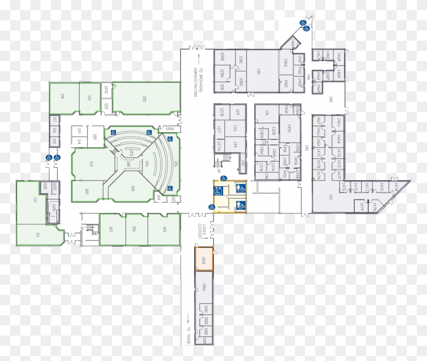1926x1606 Woodbury Business Building Level Uvu Business Building Map, Floor Plan, Diagram, Plan HD PNG Download