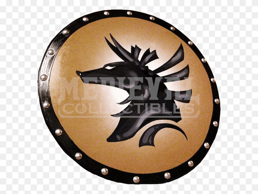 597x571 Wooden Anubis Shield Circle, Symbol, Clock Tower, Tower HD PNG Download
