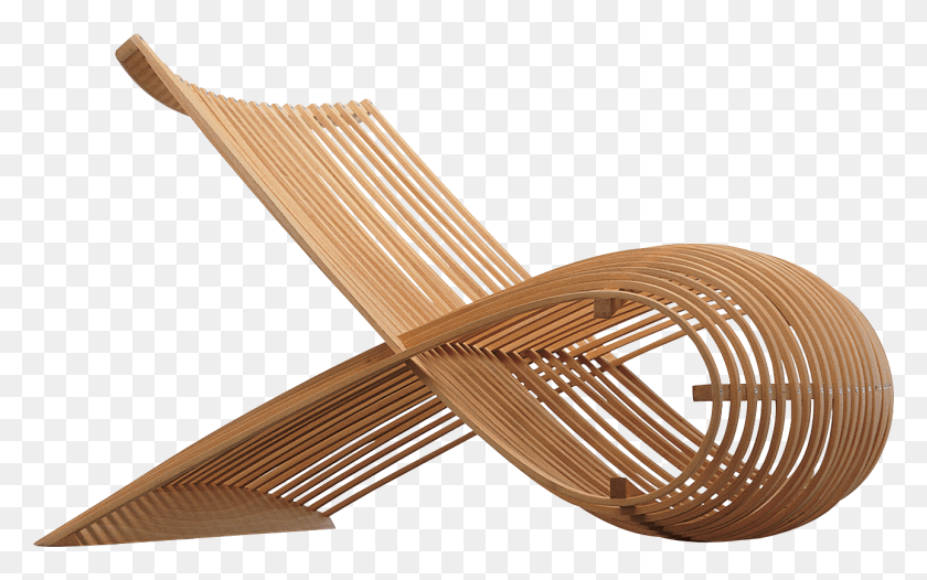 1290x772 Wooden Chair By Marc Newson, Furniture, Wood, Hammock HD PNG Download