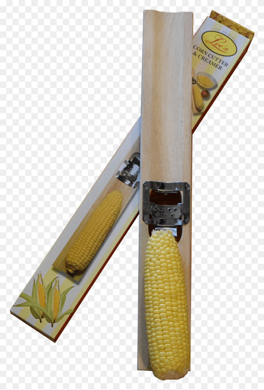 974x1477 Wooden Corn Cutter And Creamer Corn Cutter, Plant, Vegetable, Food HD PNG Download