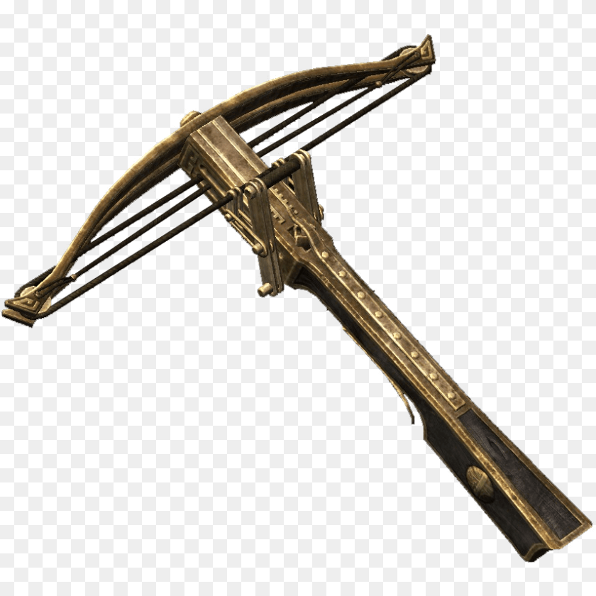 Wooden Crossbow, Weapon, Bow Sticker PNG