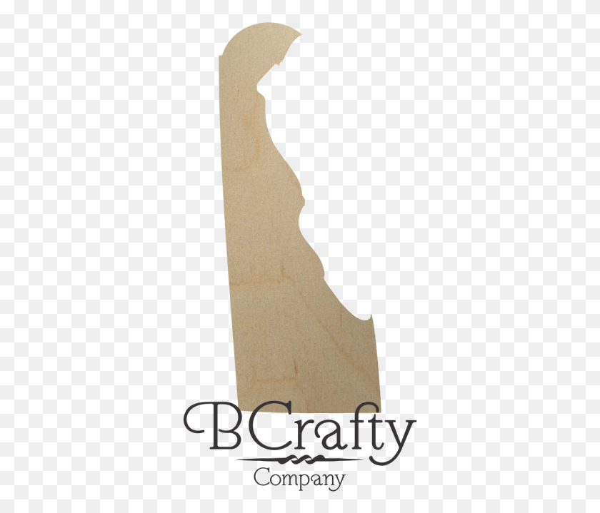329x659 Wooden Delaware State Shape Cutout Plywood, Poster, Advertisement, Person HD PNG Download