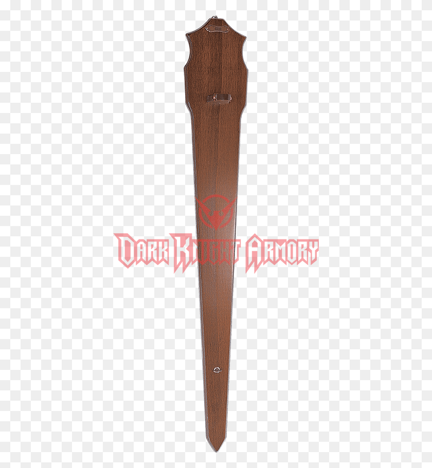 401x851 Wooden Display Plaque For Decorative Swords Grand Way, Sword, Blade, Weapon HD PNG Download
