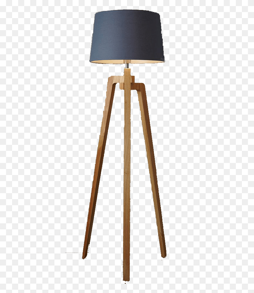 735x911 Wooden Floor Lamps Lamp, Tripod, Lampshade, Utility Pole Descargar Hd Png