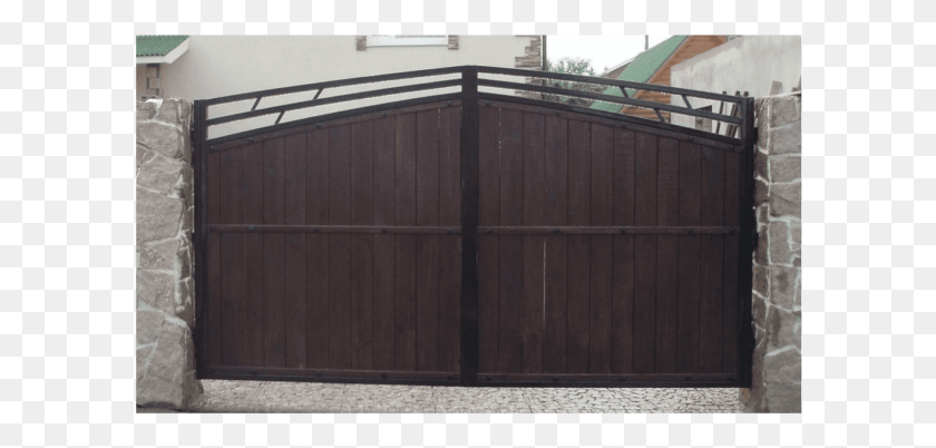 600x342 Wooden Gate Gate HD PNG Download