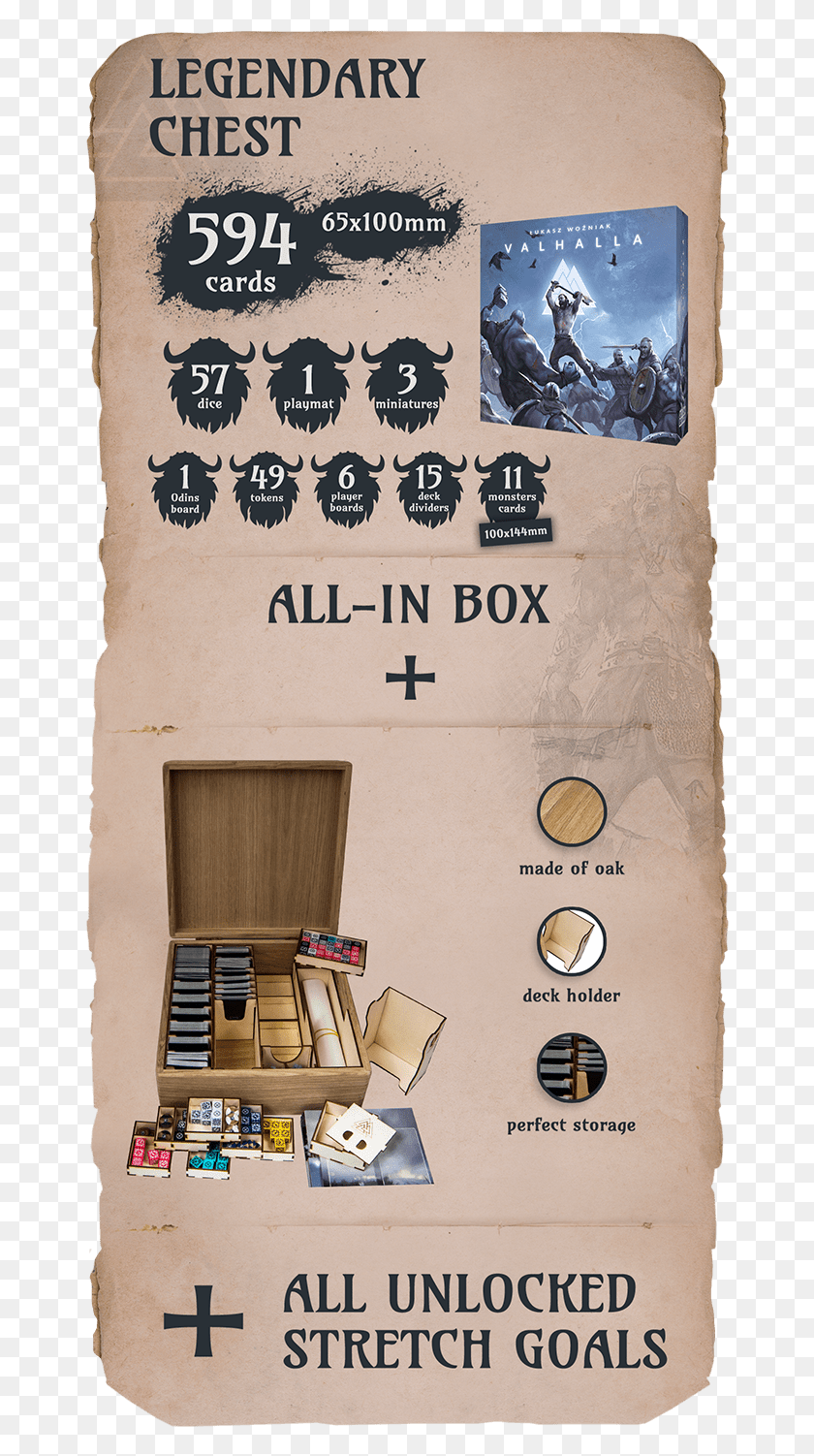 664x1442 Wooden Oak Chest Poster, Wood, Advertisement, Flyer HD PNG Download