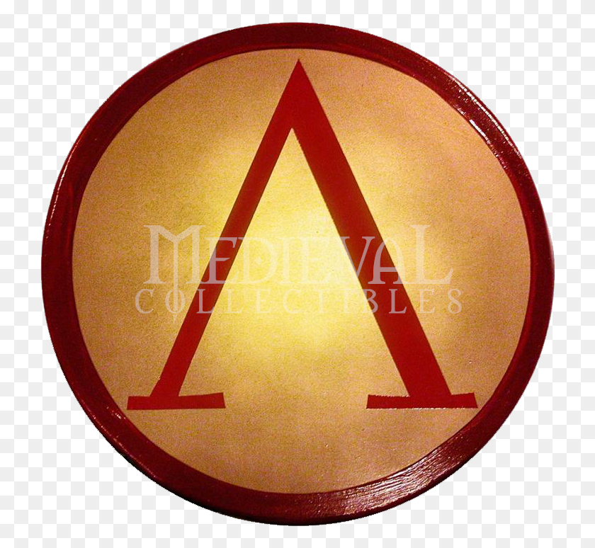 728x714 Wooden Red And Gold Lambda Ws From Lambda Shield, Symbol, Road Sign, Sign HD PNG Download