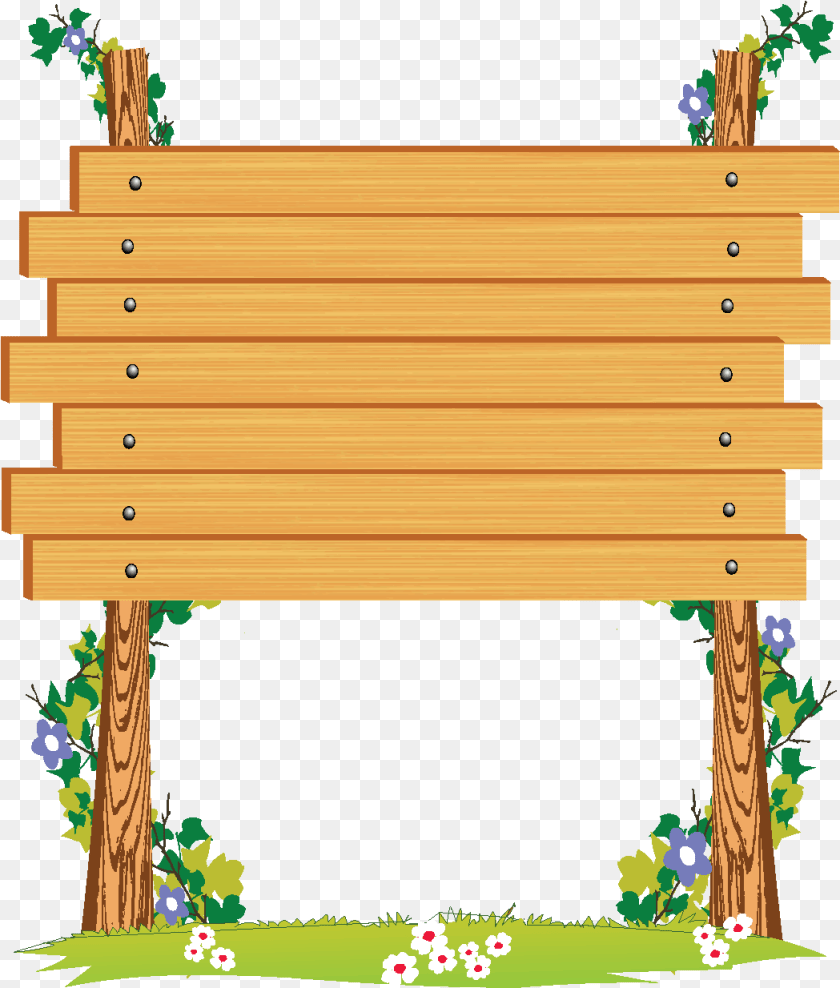 1049x1234 Wooden Signboard Clipart Wood Sign Board Clipart, Bench, Furniture, Mailbox, Park Bench Sticker PNG