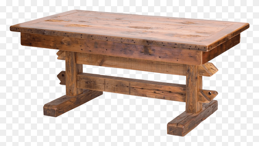 1126x597 Wooden Table High Quality Image Rustic Wood Table, Furniture, Coffee Table, Bench HD PNG Download