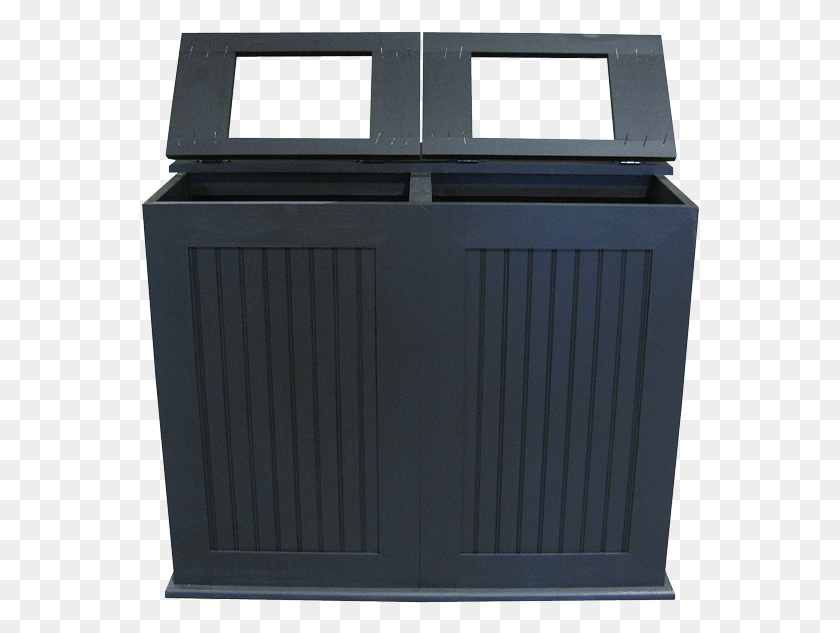 560x573 Wooden Trash Recycle Bins Wood, Appliance, Can, Tin HD PNG Download