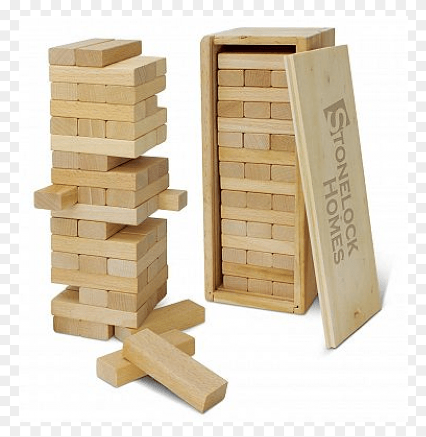 768x801 Wooden Tumbling Tower Tumbling Tower, Wood, Plywood, Box HD PNG Download