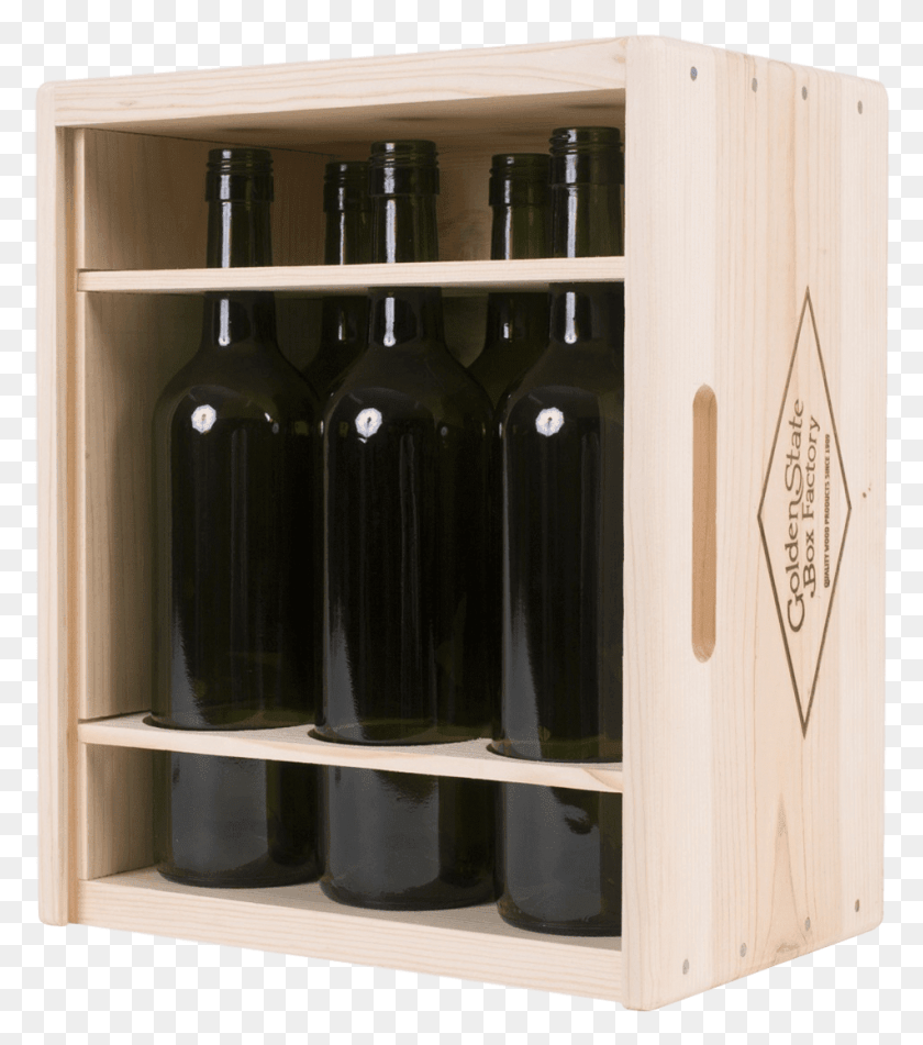 951x1087 Botellas De Vino De Madera Alacena, Botella, Alcohol, Bebidas Hd Png