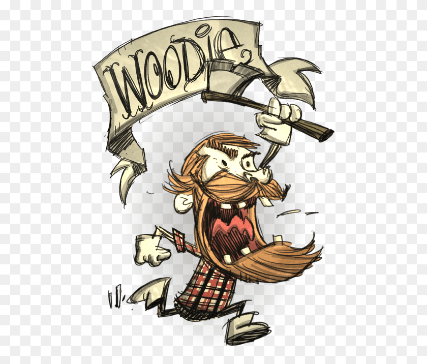 479x656 Woodienormal Don T Starve Together Woodie, Pirate, Samurai HD PNG Download