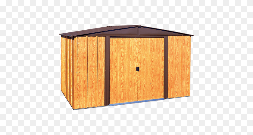 600x450 Woodlake X Ft Steel Storage Shed Tall, Wood, Toolshed, Mailbox, Indoors PNG