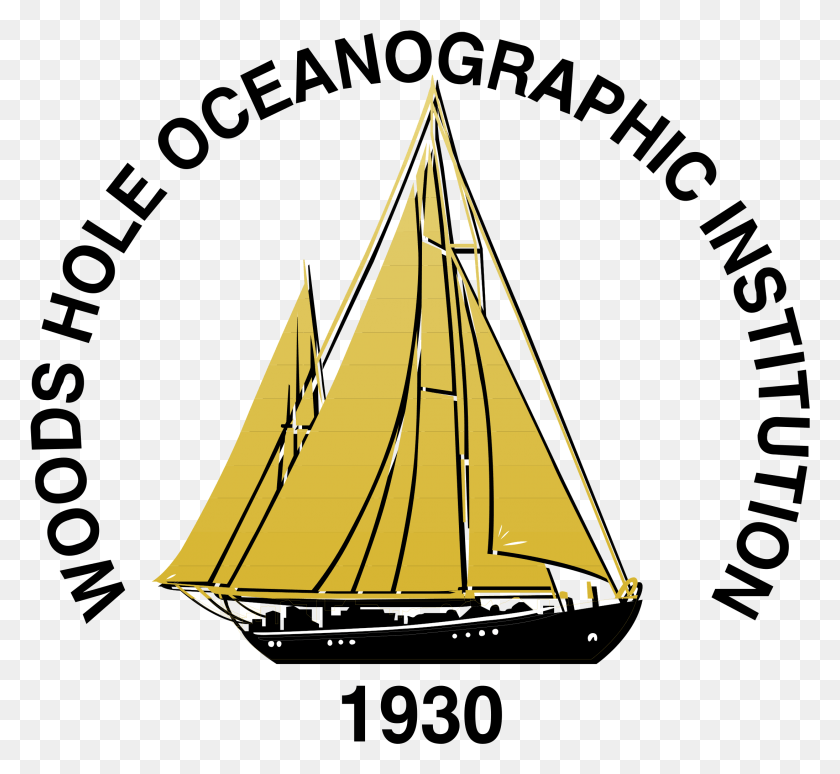 2191x2007 Woods Hole Oceanographic Institution Logo Transparent Woods Hole Oceanographic Institution, Sailboat, Boat, Vehicle HD PNG Download