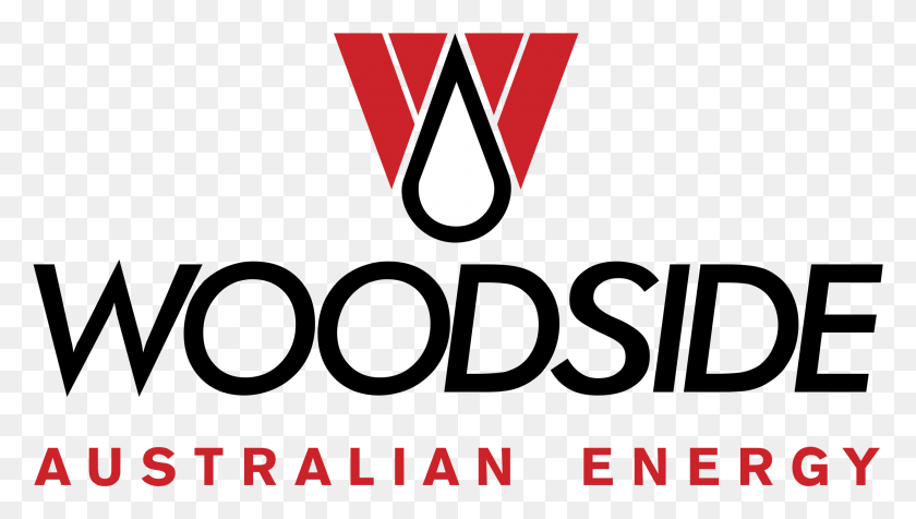 2191x1171 Woodside Logo Transparent Woodside Logo, Word, Symbol, Trademark HD PNG Download