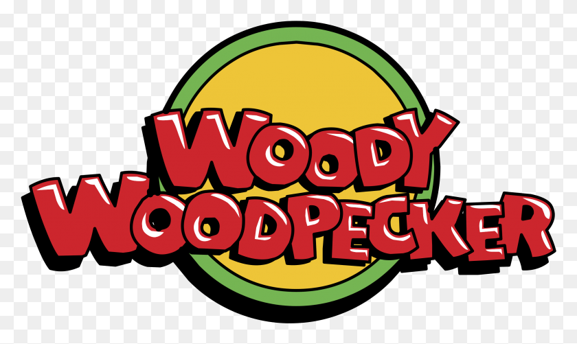 2345x1328 Woody Woodpecker Logo Transparent Woody Woodpecker Logo, Label, Text, Word HD PNG Download