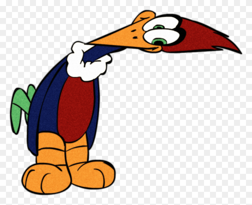 807x646 Woody Woodpecker Pica Pau Antigo Png / Pájaro Carpintero Hd Png