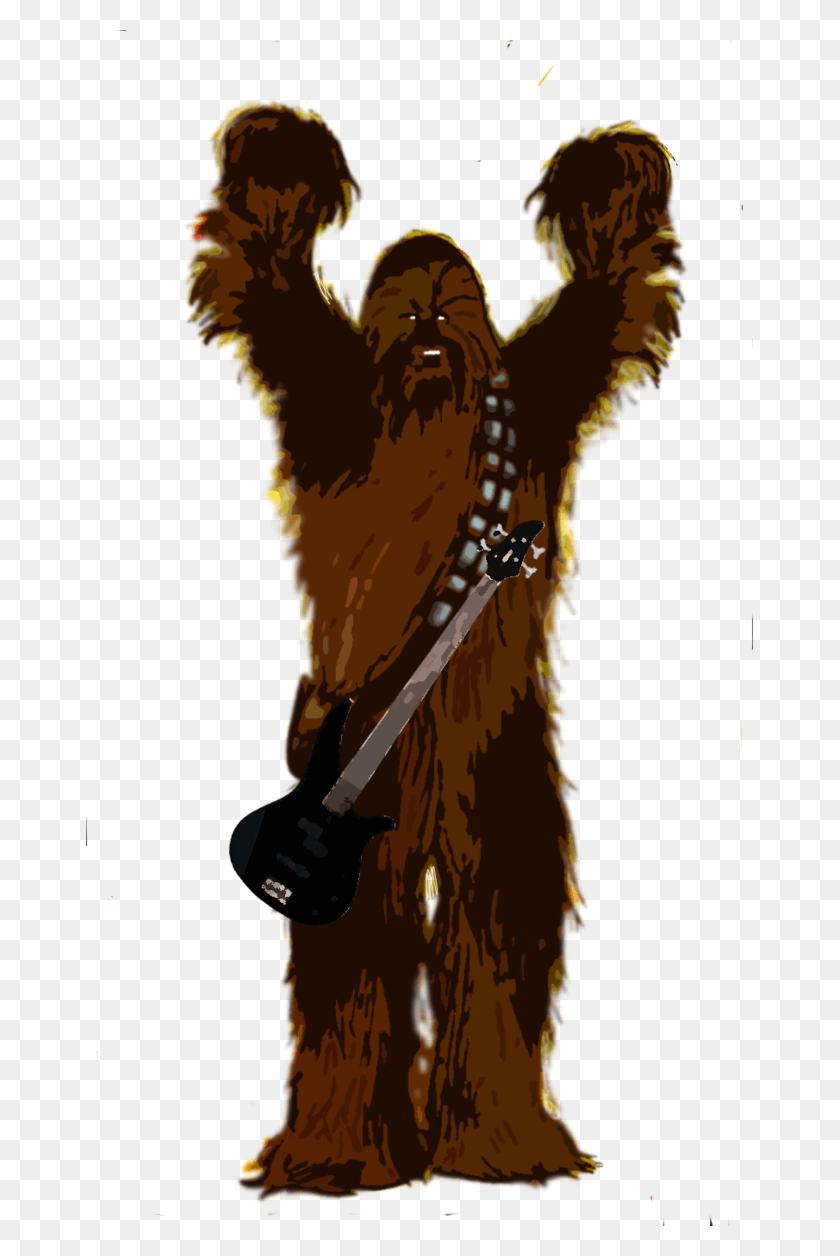 667x1196 Wookie Chewbacca Bass, Camel, Mammal, Animal HD PNG Download