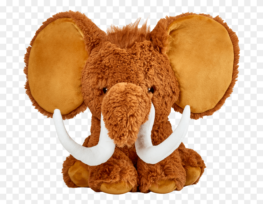 696x593 Woolly Mammoth Dumble Brown Cubby Cubbies Mammoth, Plush, Toy, Teddy Bear HD PNG Download