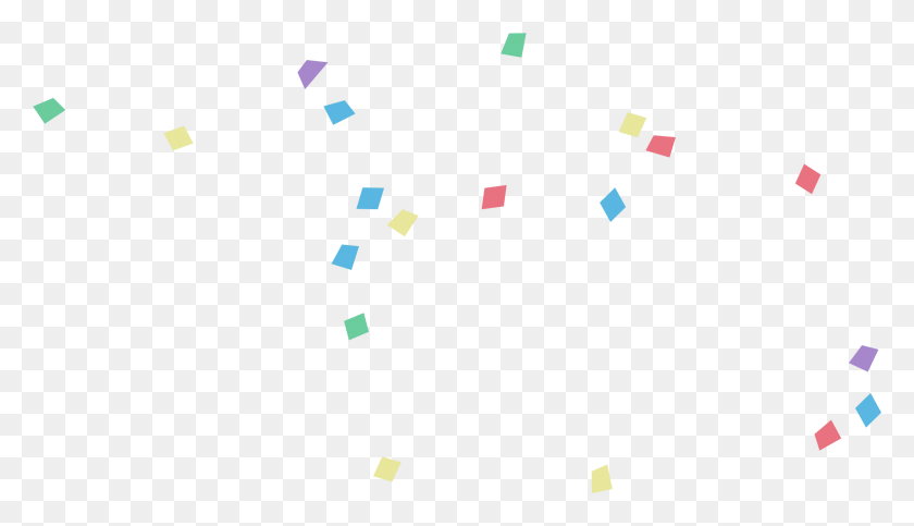 2481x1346 Word Party Confetti Falling 2500 Circle, Paper HD PNG Download