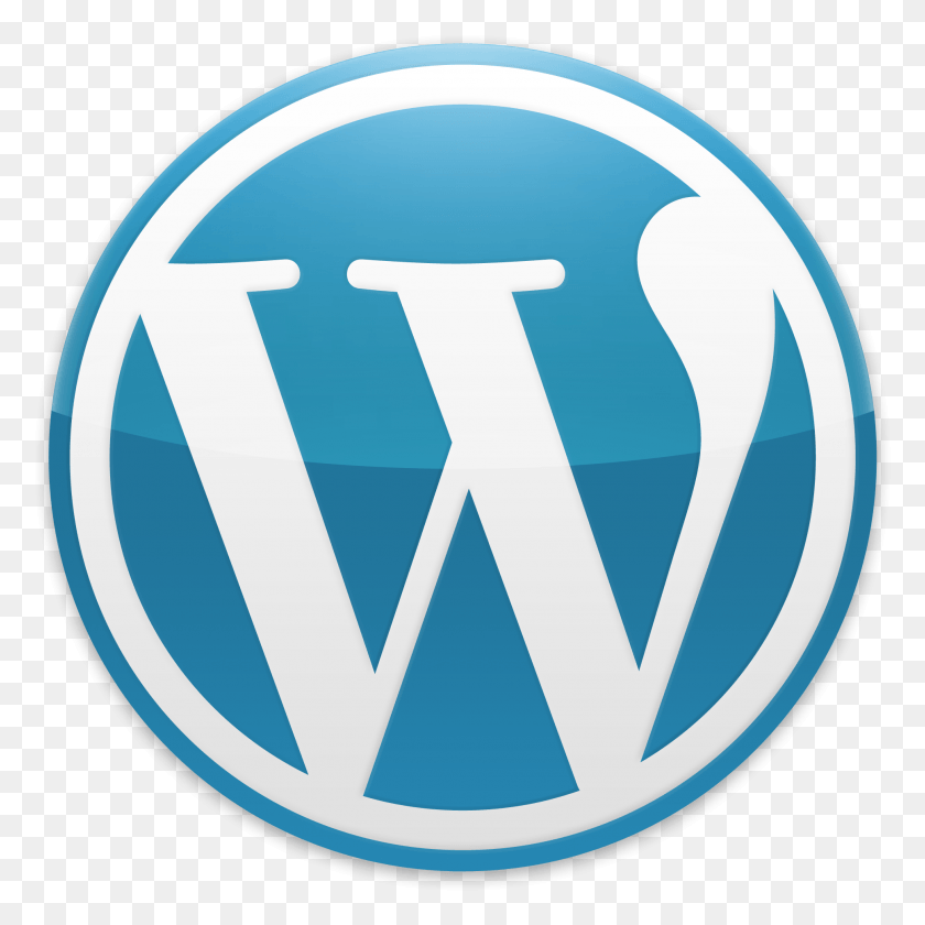 1937x1937 Wordpress Blue Logo Wordpress Blue Logo, Symbol, Trademark, Badge HD PNG Download