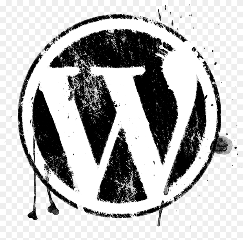 Wordpress Logos Geoff Rogers Wordpress Logo, Sticker PNG