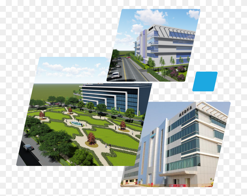 730x605 Work Learn Live Play Gannavaram It Park, Building, Office Building, Urban HD PNG Download