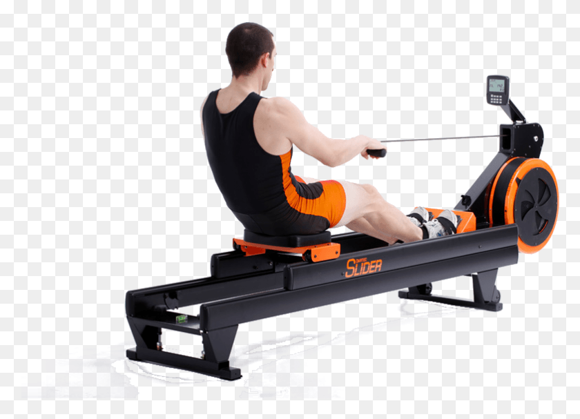 782x549 Workout One Rower Workout Rowing Machine, Person, Human, Lawn Mower HD PNG Download