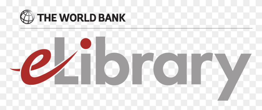 1192x448 Descargar Png Logotipo Del Banco Mundial Elibrary, Word, Texto, Alfabeto Hd Png