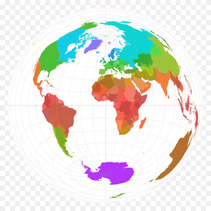 1024x1024 World Borders Lamb Azi World Map, Outer Space, Astronomy, Universe HD PNG Download