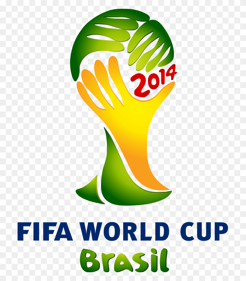 719x898 Copa Del Mundo De Brasil 2014 Facepalm Logo Copa Del Mundo 2018, Light, Plátano, Fruta Hd Png