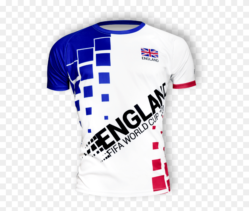 554x653 World Cup England Model 3 2018 Adult Active Shirt, Clothing, Apparel, Jersey HD PNG Download