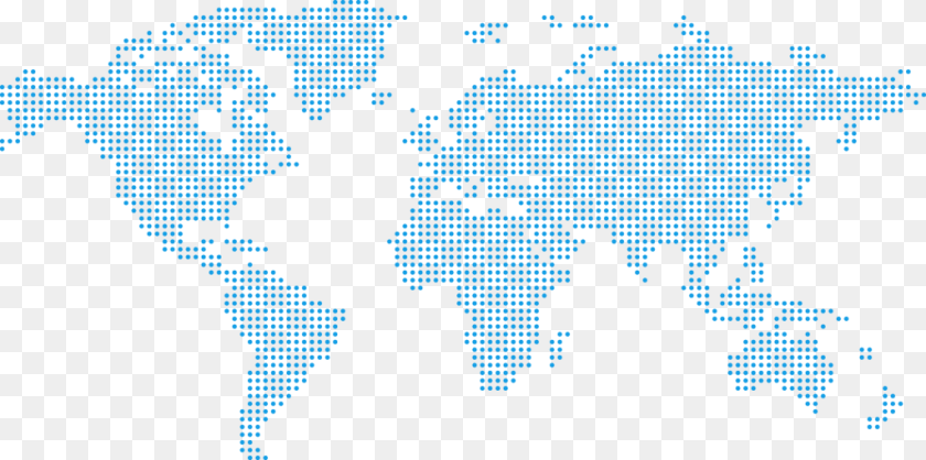 World Map Dotted Clipart PNG
