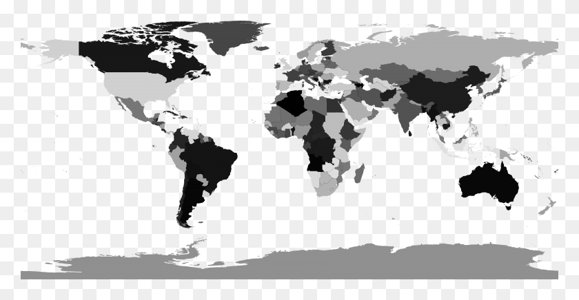 7200x3473 World Map Health Care System In World Map, Map, Diagram, Atlas HD PNG Download