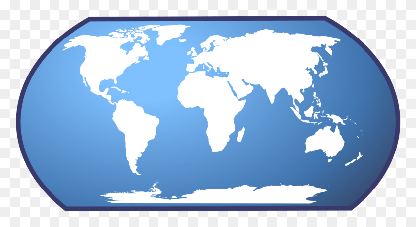 1280x658 World Map Icon World Map Vector Large, Map, Diagram, Plot HD PNG Download