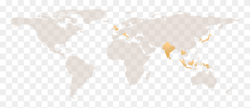 863x336 World Map Japan Canada World Map, Map, Diagram, Plot HD PNG Download