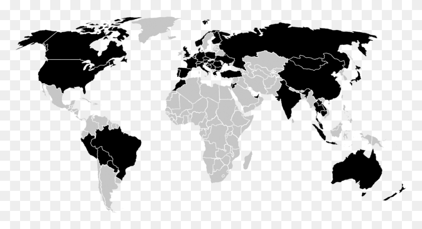 964x490 Карта Мира Поездки В Офис Страны Имеют Обязательную Военную Службу, Карта, Диаграмма, Участок Hd Png Скачать