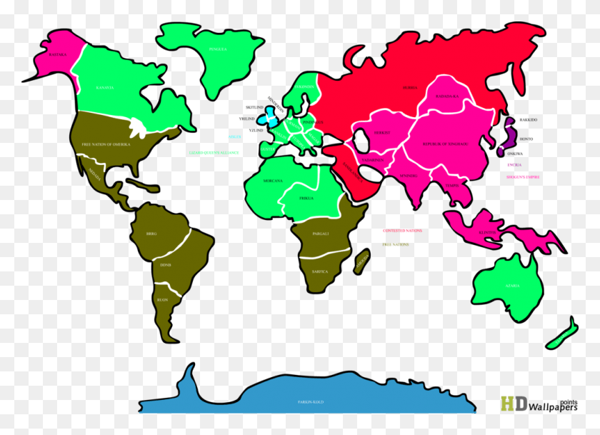 1024x721 Descargar Png / Mapa Del Mundo De La Unión Europea Png