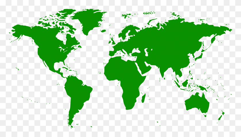 1294x696 World Map World Map Transparent Free, Green, Map, Diagram HD PNG Download