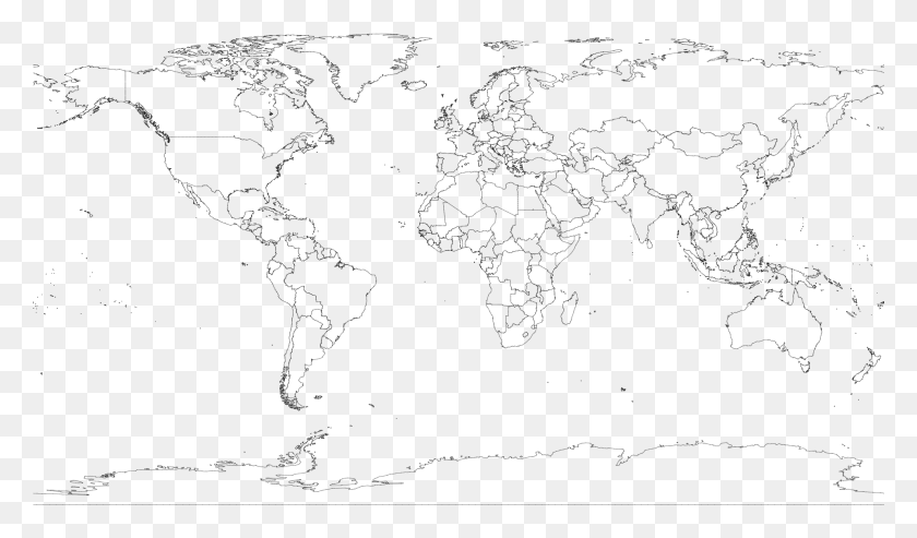 1921x1068 World Objects Countries Map, Gray, World Of Warcraft HD PNG Download